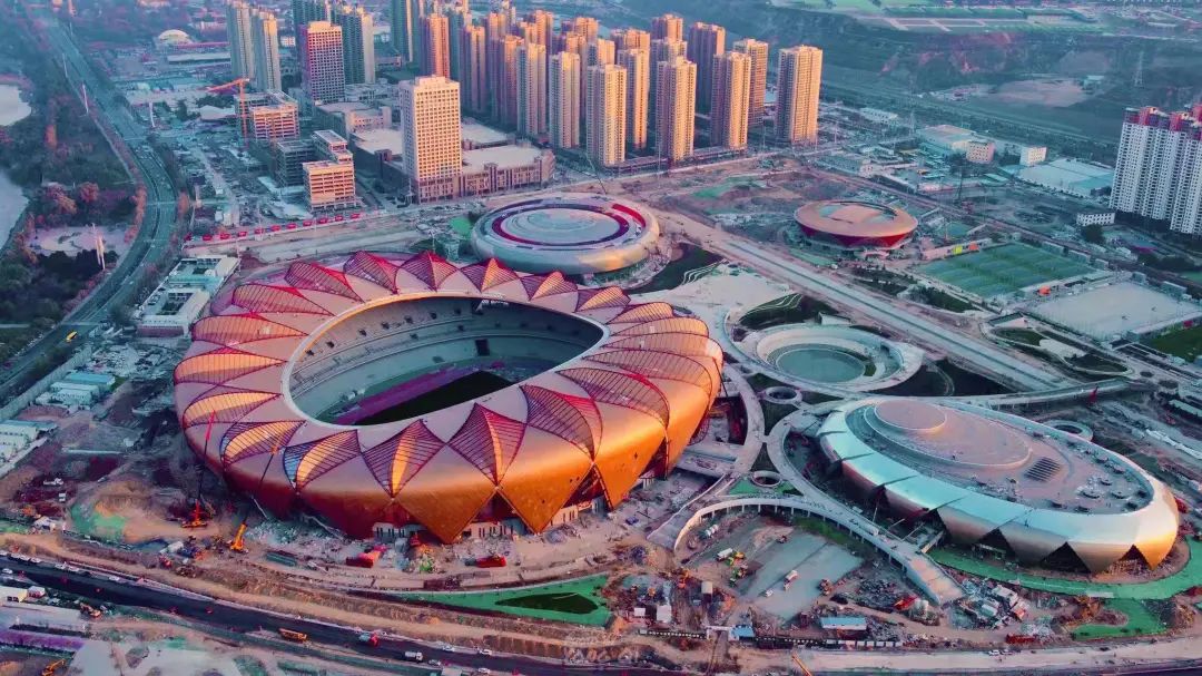 Lanzhou Olympic Sports Center(Stadium metal roofing project)