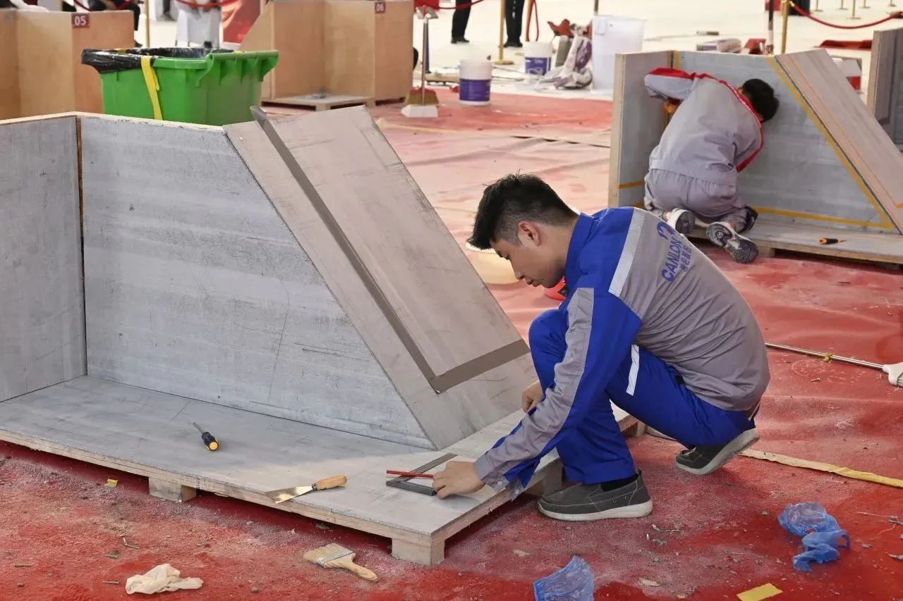 Finals of 2023 Canlon Cup National Waterproofer Vocational Skills Competition (14)
