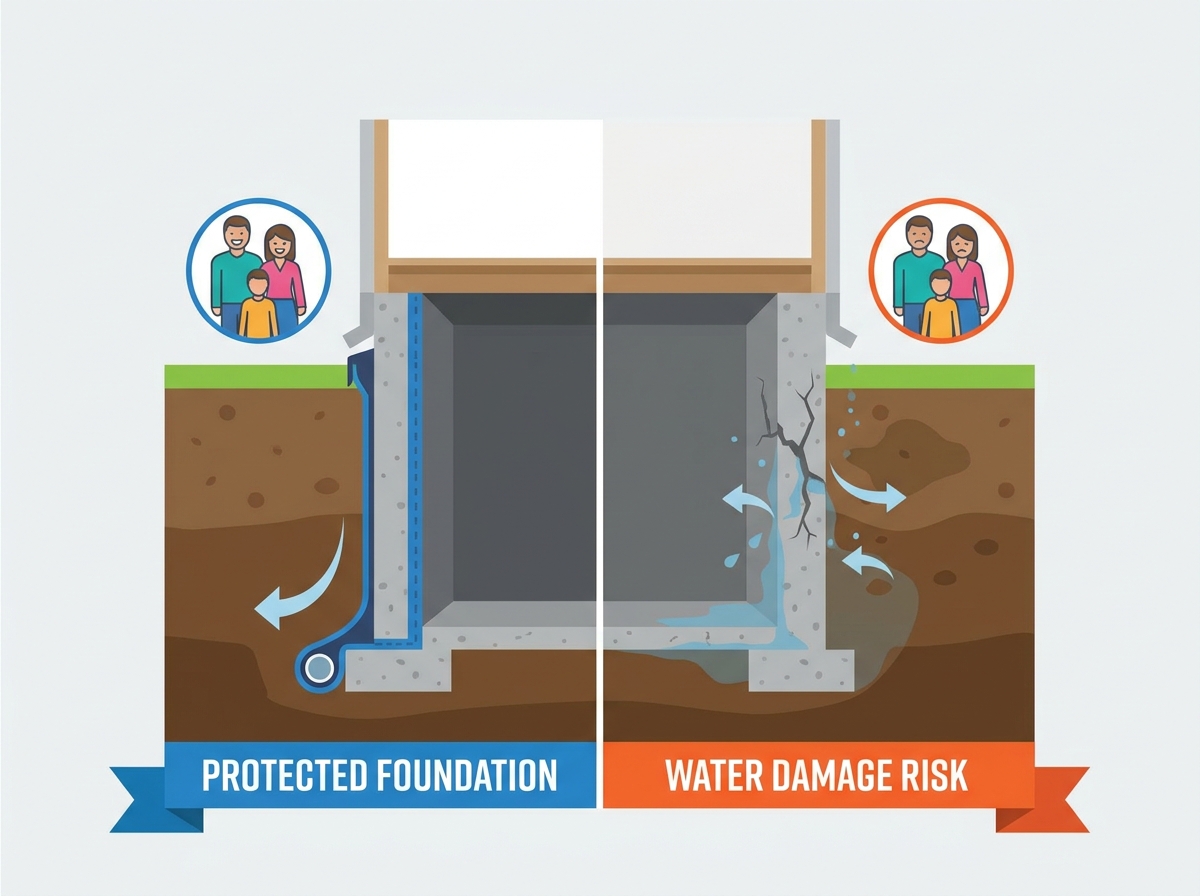 Foundation Waterproofing Application