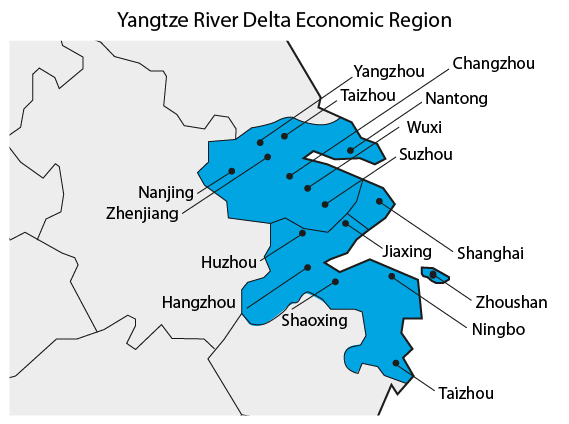 Yangtze River Delta region
